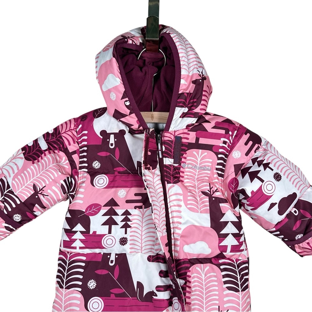 COLUMBIA Snuggly Bunny Duck Down Bunting Snowsuit - Picture 6 of 10